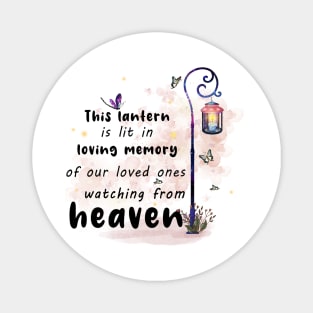 This lantern loving memory Magnet